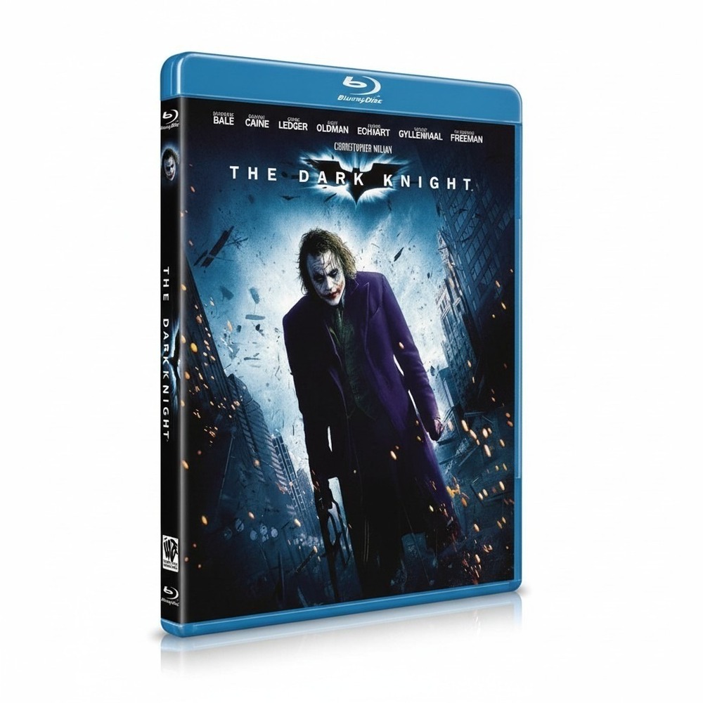 The Dark Knight Blu-ray 2-Disc Special Edition Batman Heath Ledger Joker 2008